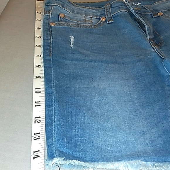 7 FAM Jean Shorts girls sz 10 - Picture 5 of 5